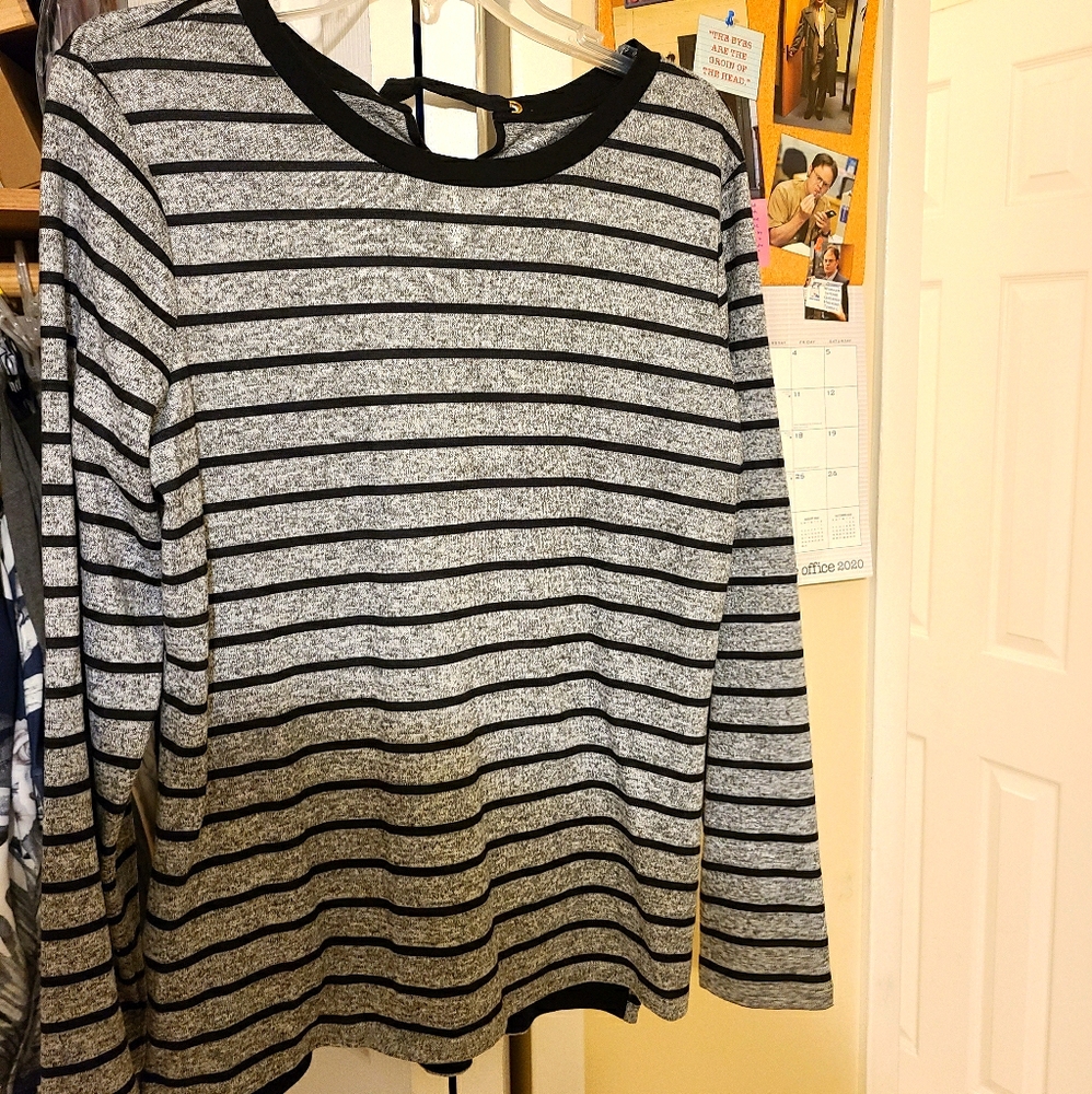 Warm striped shirt